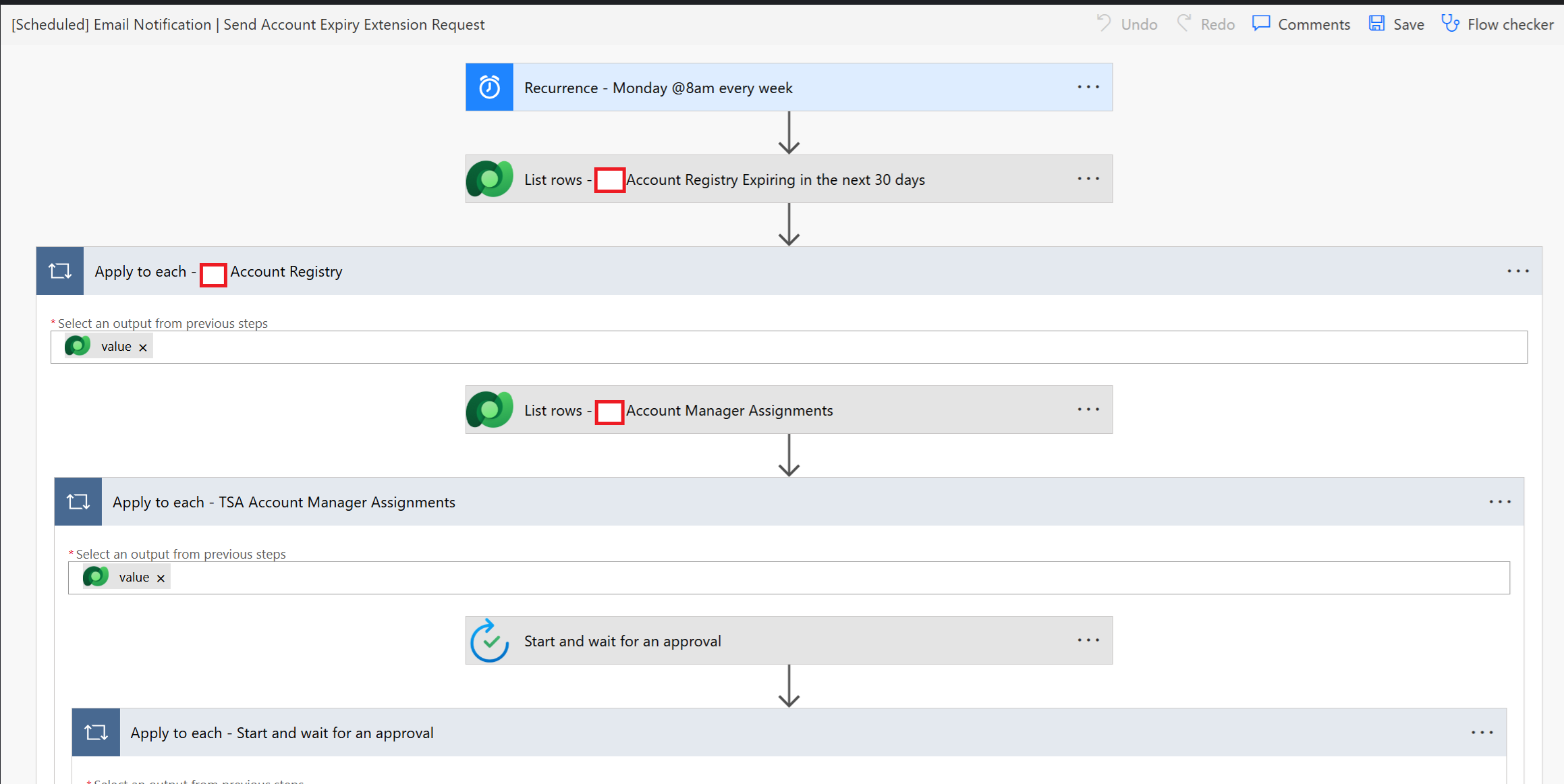 Automated Business Workflow with Power Automate